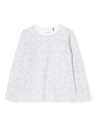 bellybutton Baby-Mädchen Langarmshirt T-Shirt, Allover|Multicolored, 80 von bellybutton
