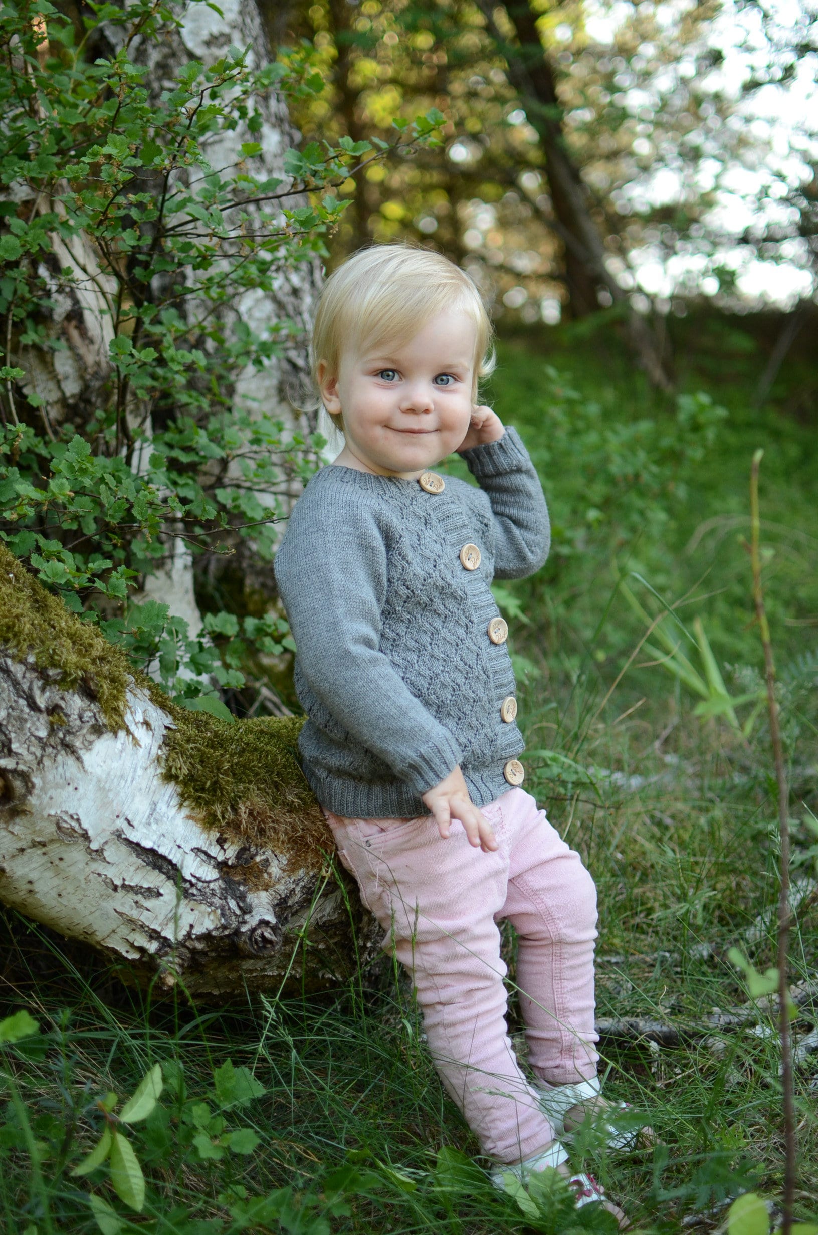 Handgestrickte Grau Baby Cardigan, Mädchen Stricken Pullover, Kleinkind Gestrickte Strickjacke, Merino Wolle Baby-Kleidung von belovedLT