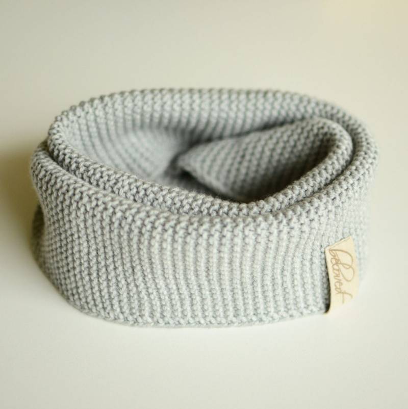 Handgestrickter Merino Wolle Kinder Infinity-Schal von belovedLT