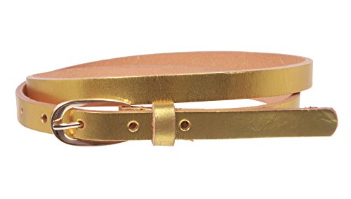 beltiscool Damen Gürtel Gr. M - 86,36 cm, Gold von beltiscool