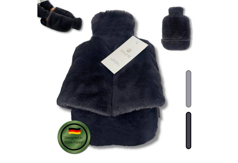 belund. Wärmflasche Premium Fußwärmer mit kuscheligem extra dickem Plüsch-Bezug, 2 in 1, 2 in 1- Wärmflasche und Fußwärmer, Bezug waschbar auf 30 Grad belund. Wärmflasche Premium Fußwärmer mit kuscheligem extra dickem Plüsch-Bezug, 2 in 1, 2 in 1- Wärmflasche und Fußwärmer, Bezug waschbar auf 30 Grad von belund.