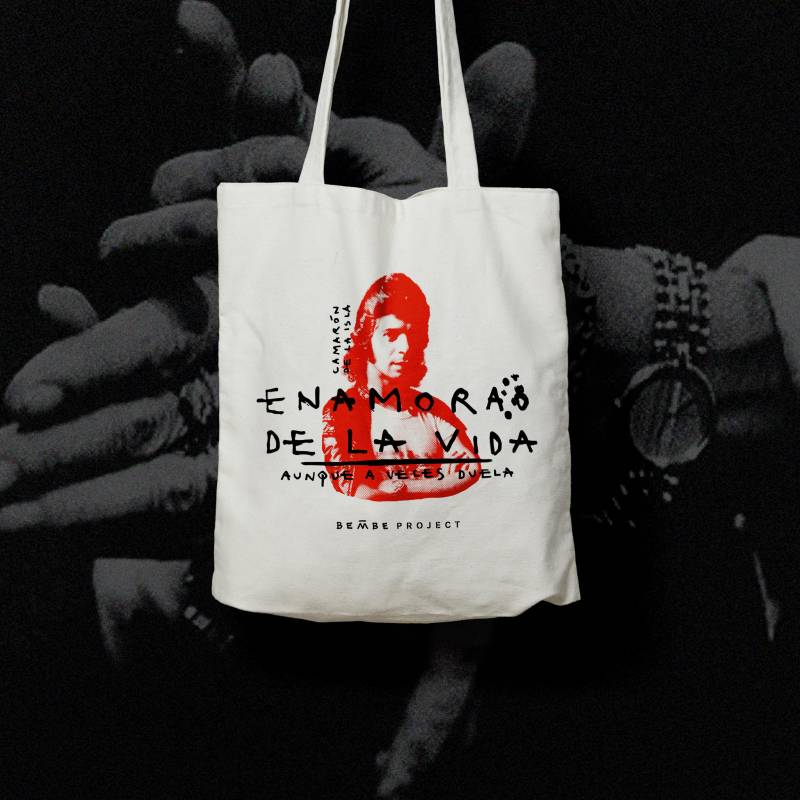 "Island Shrimp" Einkaufstasche/Flamenco - Roh/Natur von bembeproject