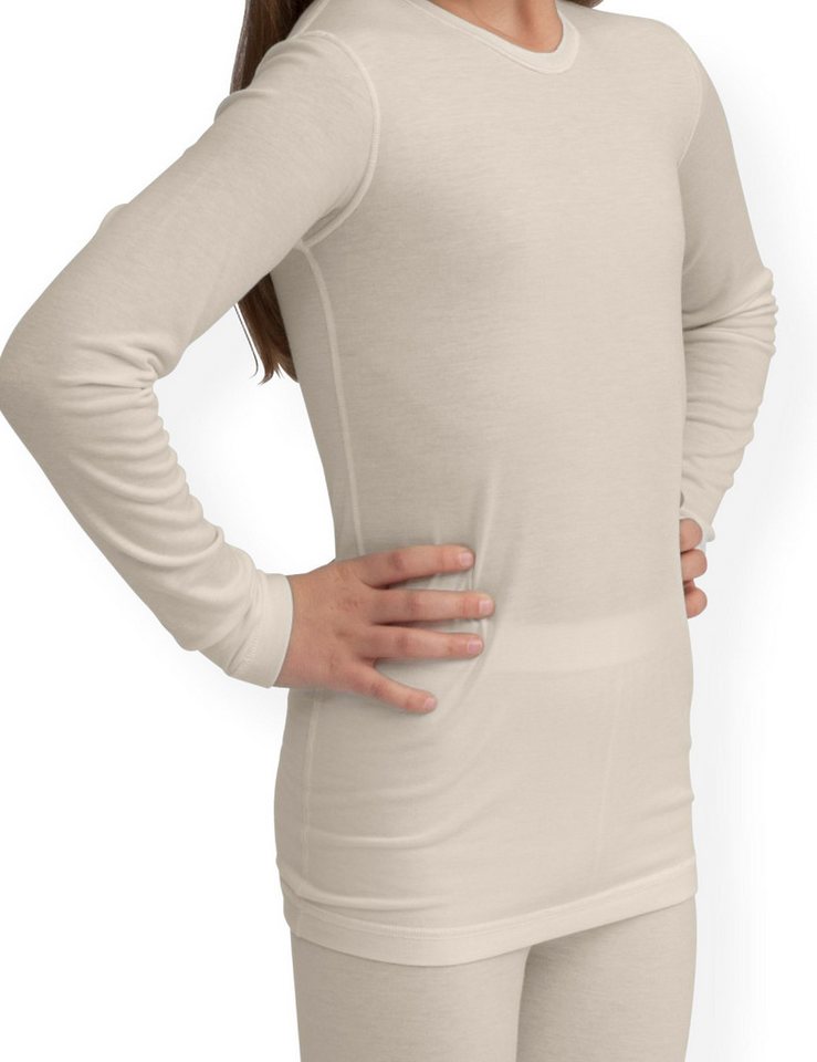 bene-vit Funktionsunterhemd Kinder-Shirt Basel langarm mit Smartcel™ sensitive Faser von bene-vit