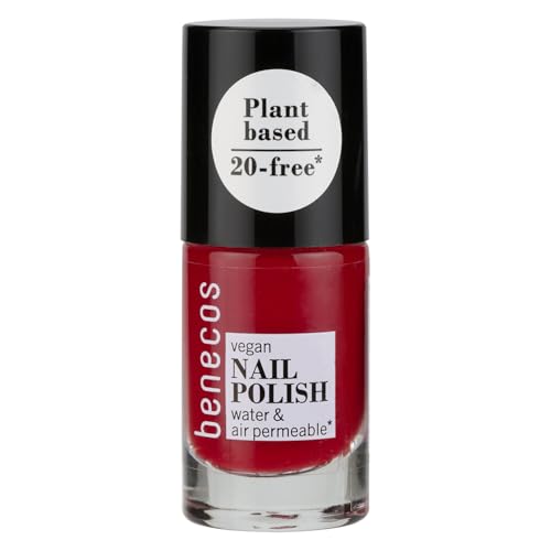 benecos - Nail Polish - 8FREE - wasserdurchlässig - 5ml - vintage red von benecos - natural beauty