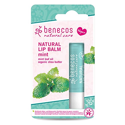 2 x Benecos Natural Lip Balm Mint 4,8g von benecos