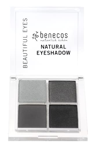 benecos - Naturkosmetik - Quattro Eyeshadow Palette - vegan - smokey eyes von benecos