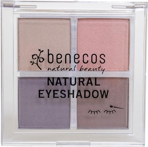 benecos Naturkosmetik - Quattro Eyeshadow Palette - vegan - beautiful eyes, 4.8 g von benecos