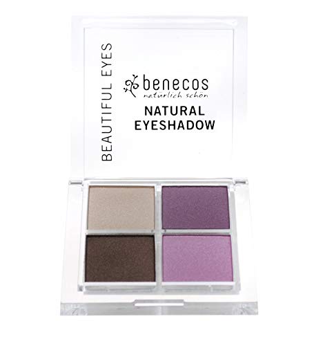 benecos Naturkosmetik - Quattro Eyeshadow Palette - vegan - beautiful eyes, 4.8 g von benecos