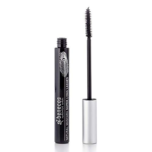 benecos - Naturkosmetik - Mascara - Super Long Lashes - glutenfrei - carbon black von benecos