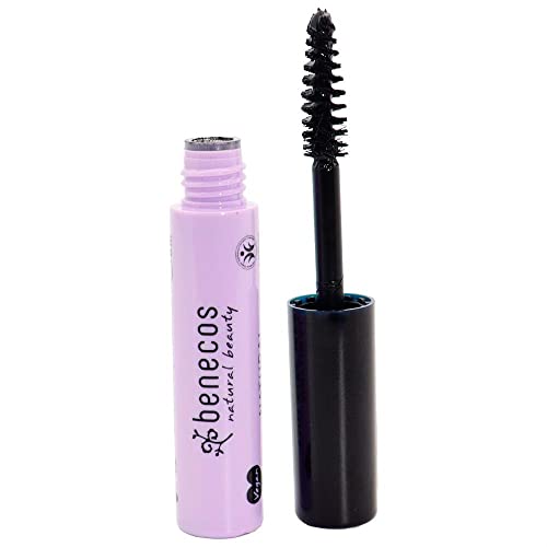 benecos - natural beauty Biokosmetik Mascara Reise Größe vegan, Schwarz, 2.5 ml von benecos