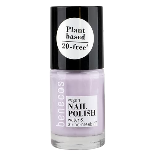 benecos - Nail Polish - 20FREE - wasserdurchlässig - 5ml - lovely lavender von benecos