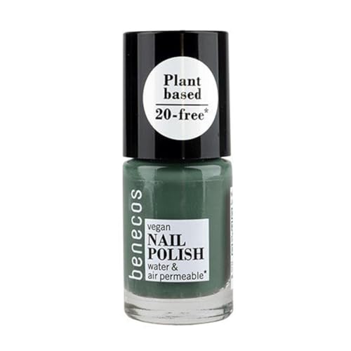 benecos - Nail Polish - 20FREE - wasserdurchlässig - 5ml - sage green von benecos