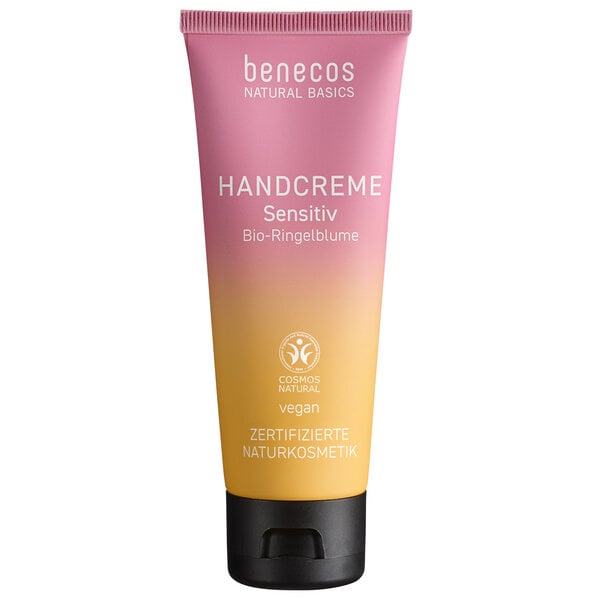 benecos Natural Basics Handcreme Sensitiv - vegan - dermatologisch getestet von benecos