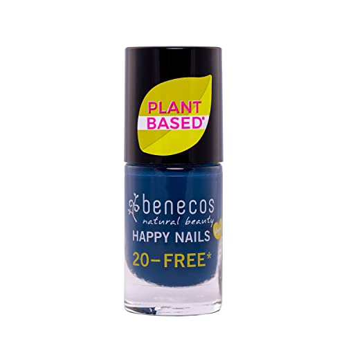 benecos Naturkosmetik - Nail Polish - 20FREE - wasserdurchlässig - 5ml - nordic blue von benecos