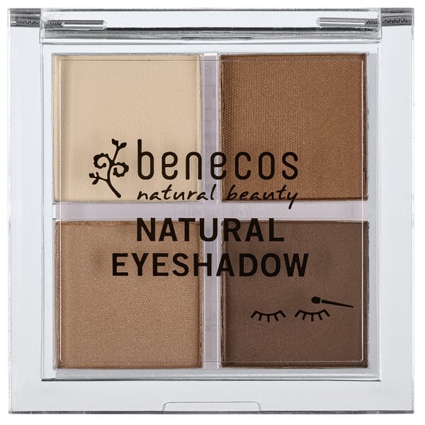 benecos Naturkosmetik - Quattro Eyeshadow Palette – vegan von benecos