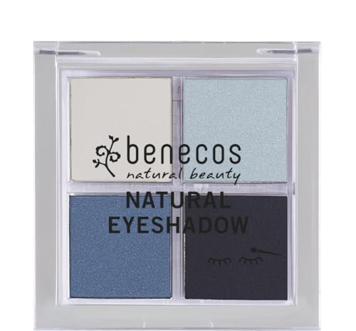 benecos Quattro Eyeshadow true blue von benecos