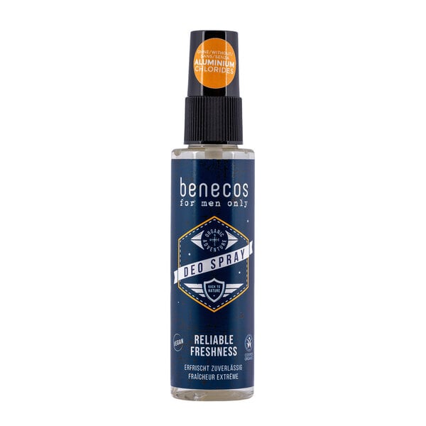 benecos for men Biokosmetik - Deospray - vegan - 75 ml von benecos