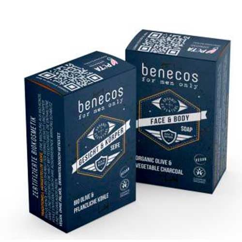 benecos for men only Naturkosmetik Hand- und Körperseife – vegan – dermatologisch getestet von benecos