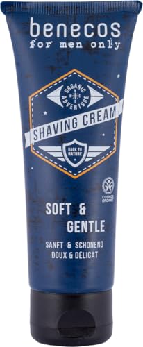 benecos for men only Shaving Cream 2 x 75 ml von benecos