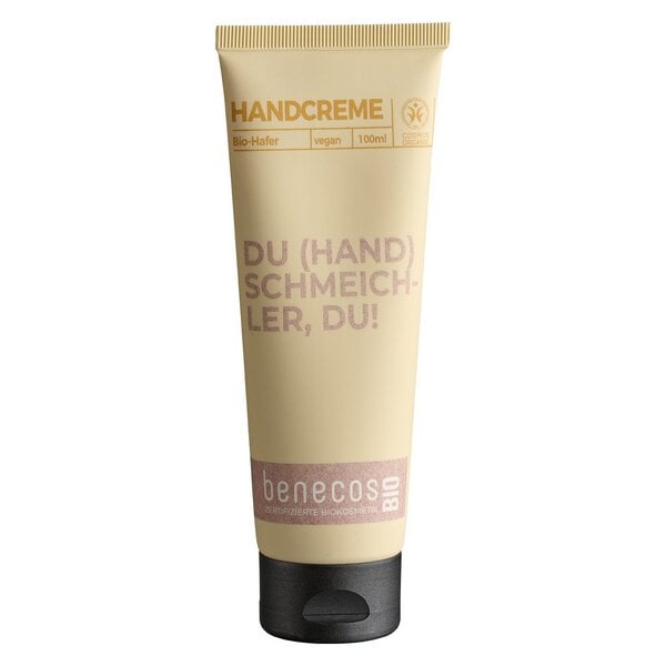 benecosBIO - Handcreme BIO-Hafer - DU (HAND) SCHMEICHLER, DU - vegan von benecos