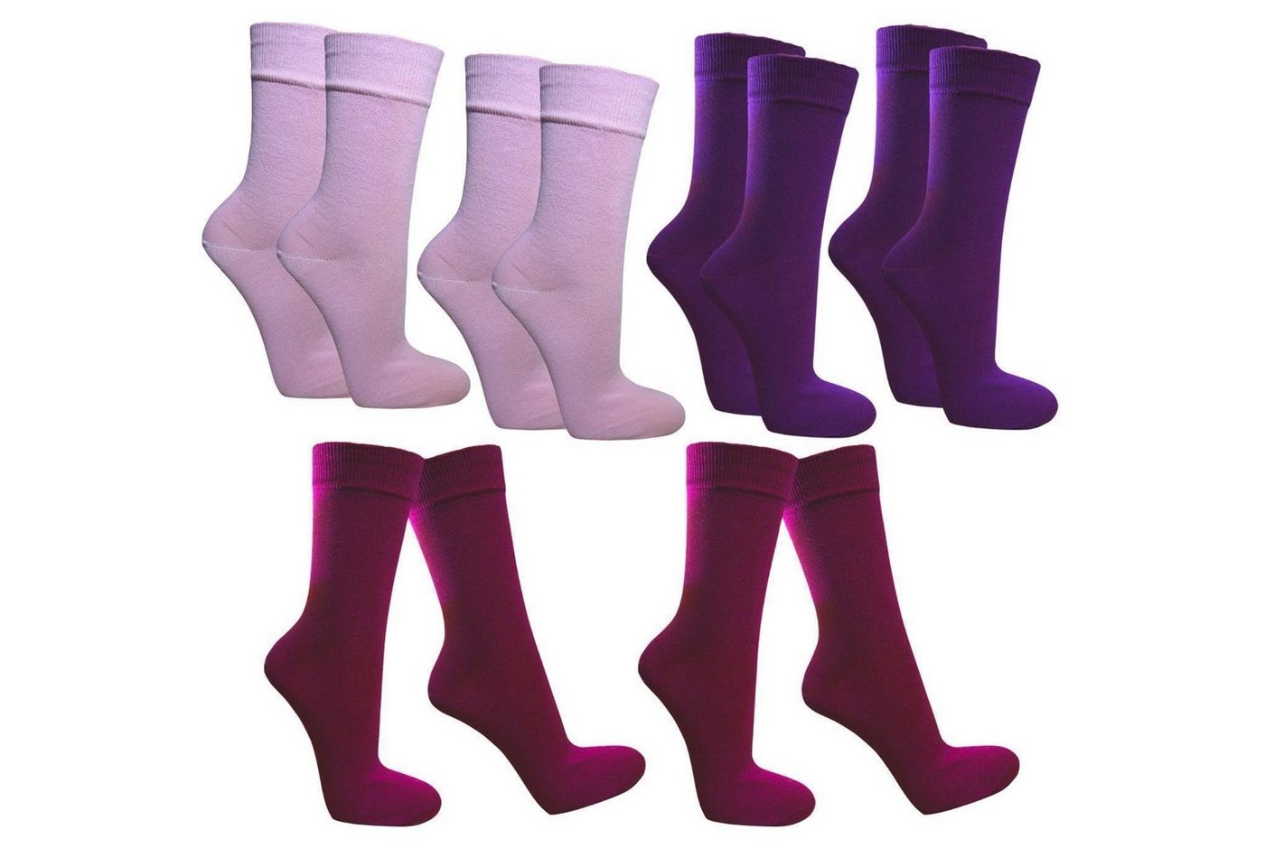 bentini Freizeitsocken Bunte Socken für Damen und Herren, 6 Paar (6-Paar) von bentini
