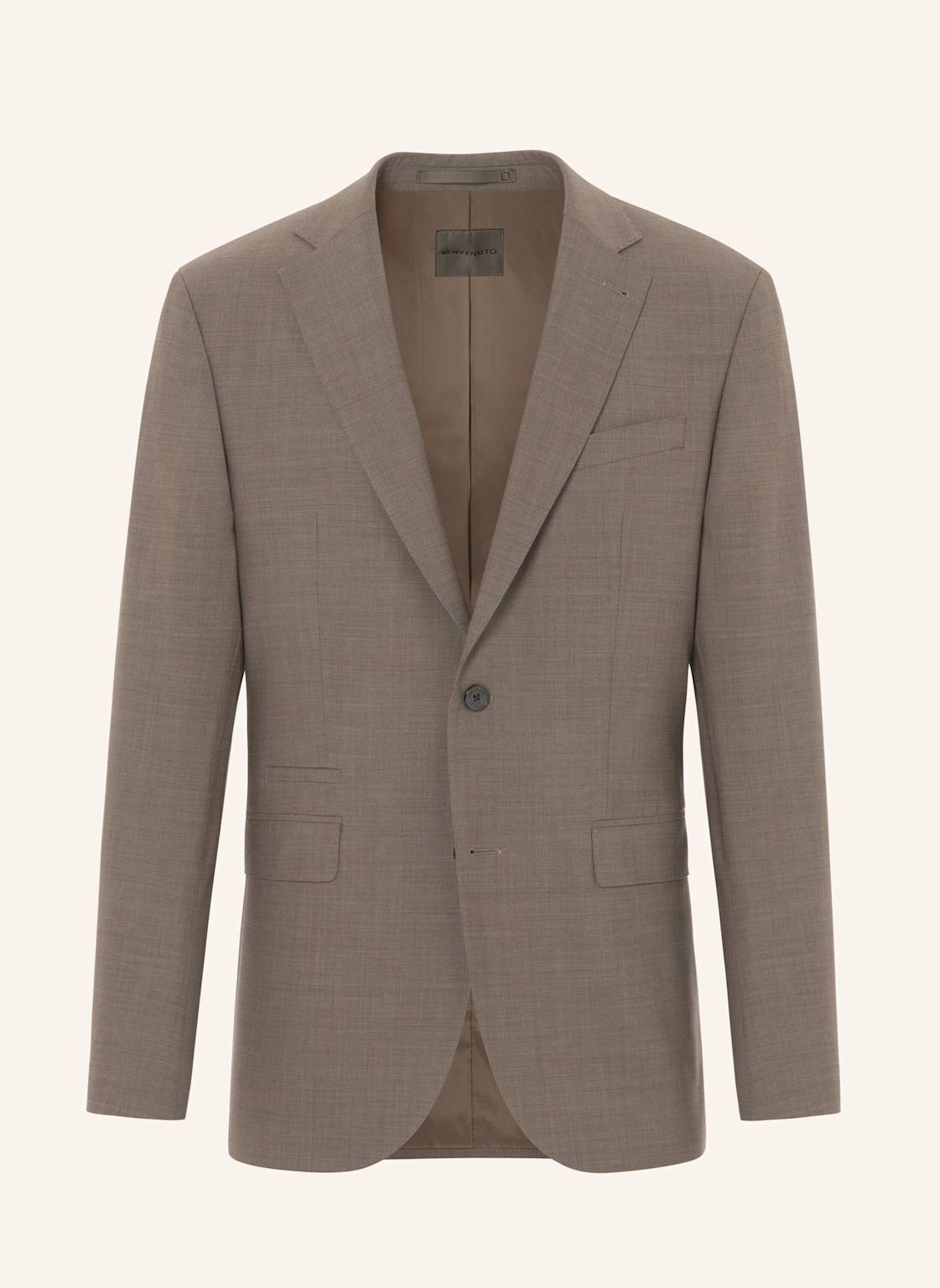 Benvenuto Anzugsakko Mario Modern Fit braun von benvenuto