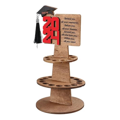 bephible Layered Wallet 2024 Graduation Gift Keepsake Money Holder Wooden DIY Organizer for Congratulation Cards G von bephible