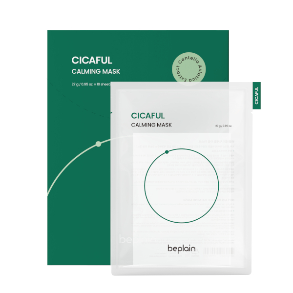 beplain - Cicaful Calming Mask - 10stücke von beplain
