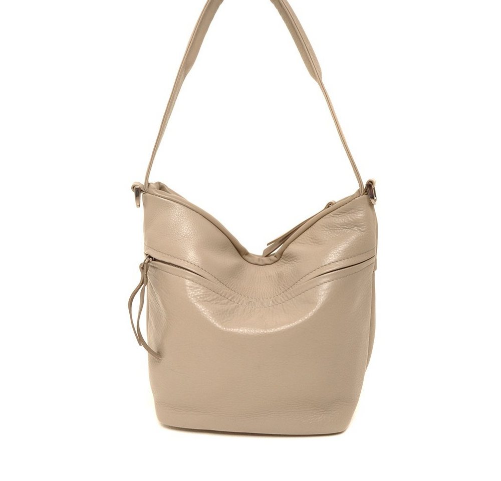 berba Schultertasche berba Zürich 600 - Kleine Schultertasche in light grey-light taupe von berba