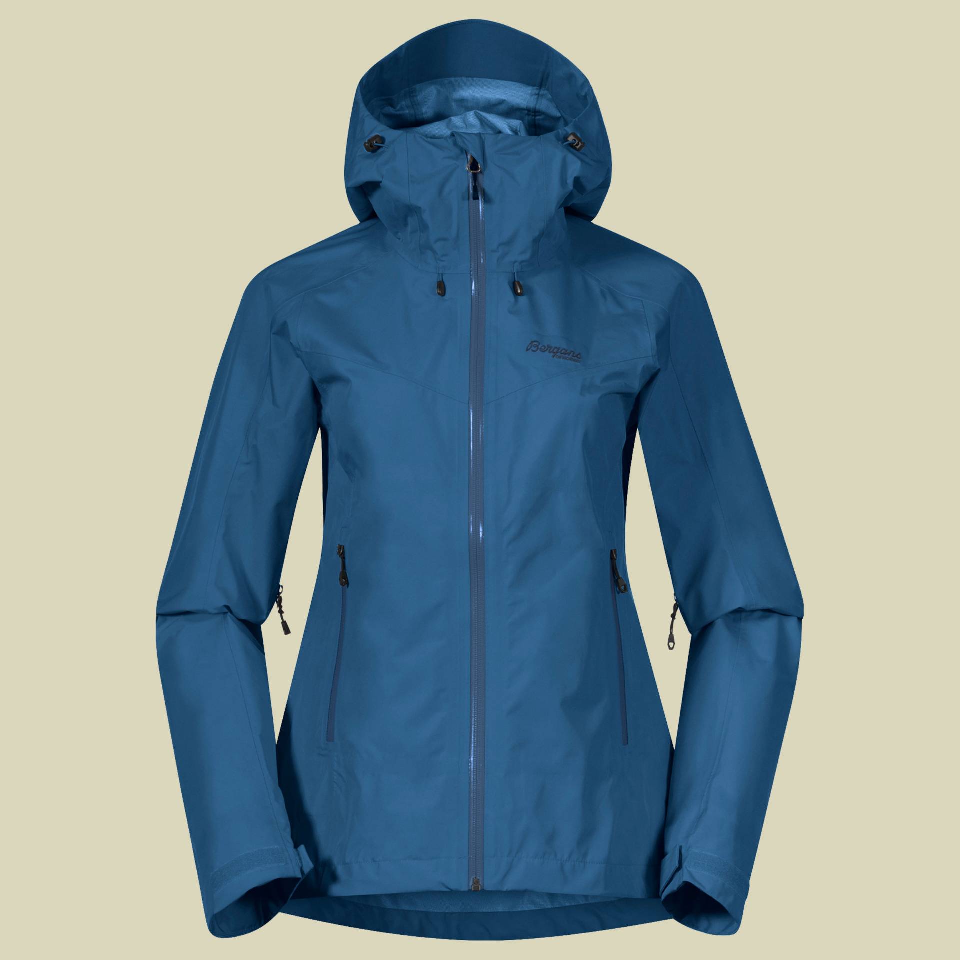 Skar Light 3L Shell Jacket Women Größe XS Farbe north sea blue von bergans