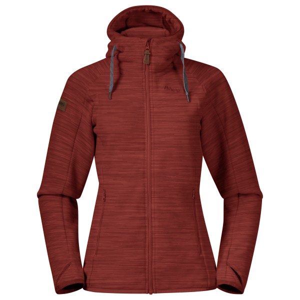 Bergans - Women's Hareid Fleece Jacket - Fleecejacke Gr S rot von bergans