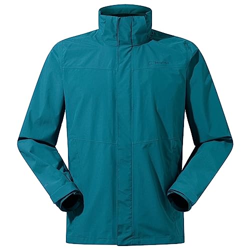 Berghaus Hillwalker InterActive GORE-TEX Waterproof Jacke für Herren, Deep Ocean, XL von Berghaus