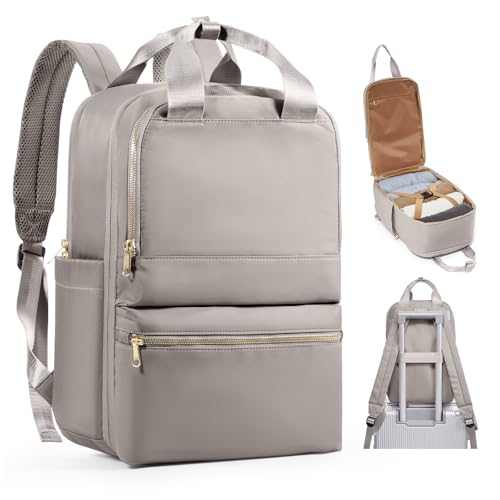 bergsalz Reiserucksack Damen Ryanair Handgepäck 40x20x25 Rucksack Handgepäck Flugzeug Rucksack 40x20x25 Damen Herren Wasserdicht Khaki von bergsalz