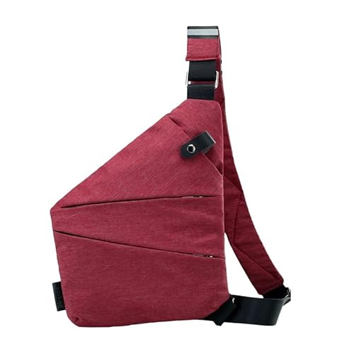 Dein Reiseheld Anti-Diebstahl Tasche Leichte und einfache für Damen und Herren - Brust- mit großem Fassungsvermögen von bergxperten
