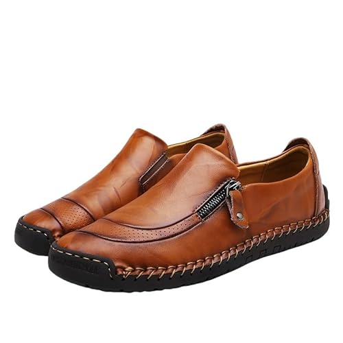 Ergonomischer Schuh zur Schmerzlinderung - OrthoZip Unisex Herren Leder - Freizeit- Leichtgewichts, Bequeme Sohle Ergonomischer Schuh zur Schmerzlinderung - OrthoZip Unisex Herren Leder - Freizeit- Leichtgewichts, Bequeme Sohle von bergxperten