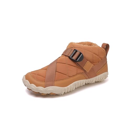 Naturtravel Plumo - Winter Barfußschuhe Bequeme und warme, gefütterte Winter Barfußschuhe mit Breiter Zehenbox von bergxperten