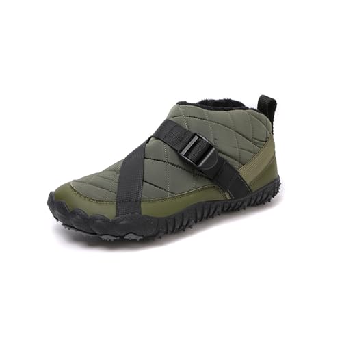 Naturtravel Plumo - Winter Barfußschuhe Bequeme und warme, gefütterte Winter Barfußschuhe mit Breiter Zehenbox von bergxperten