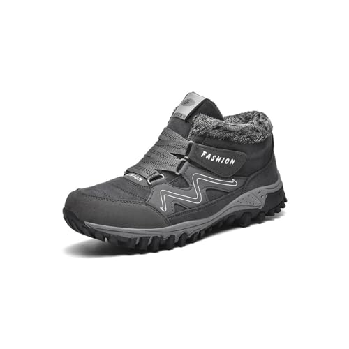 OfreiSchuhe Solvema Orthopädische Winterschuhe Warm Gefütterte, Rutschfeste Winterschuhe für Damen und Herren - Outdoor-Winterstiefel für Trekking & Wandern mit Massage von bergxperten