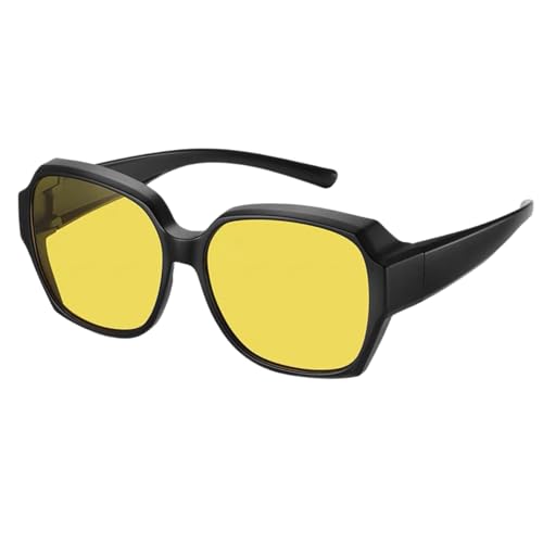 OptiNight – Nachtbernstein Edition，Polarisierte Sonnenbrille, hochwertig verarbeitet, geeignet zum Autofahren, für Strandaktivitäten und den täglichen Gebrauch von bergxperten