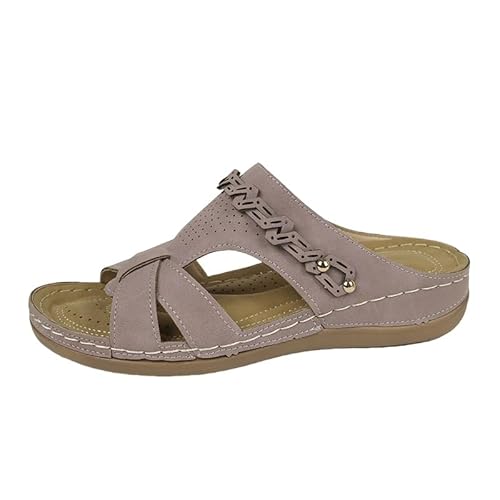 VivaFit - ergonomische & rutschfeste Sandalen zur Schmerzlinderung mit Offener Zehenpartie von bergxperten