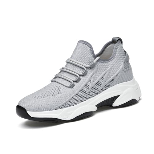 bergxperten ELEVATESHOES Limitless Generisch Unisex Höhenverstellbare Schuhe Herren & Damen 6/8/10 cm - Unsichtbare Höhe Heben, Casual Mesh Breathable Walking Sneakers von bergxperten