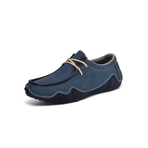 bergxperten Loafex - Orthopädische, rutschfeste & wasserdichte Barfußschuhe Herren Klassische Weiche Comfort Mokassins Flache Slip - on Slipper für Freizeit und Fahrt, Größe EU38-48 von bergxperten