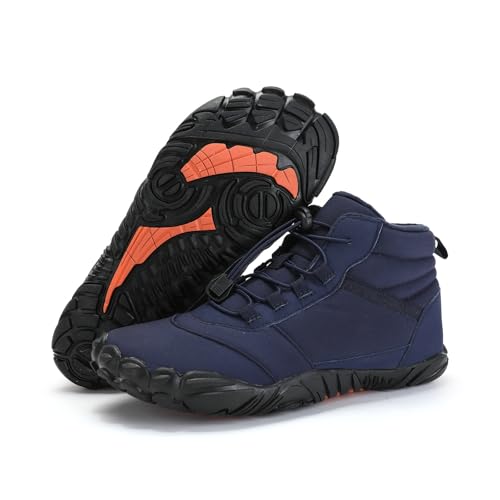 bergxperten OrthoFreezr - orthopädische & wasserfeste Thermo-Barfußschuhe Shamdrea Barfußschuhe für Damen und Herren - wasserdichte Wanderbarfußschuhe mit Breiter Zehenbox von bergxperten