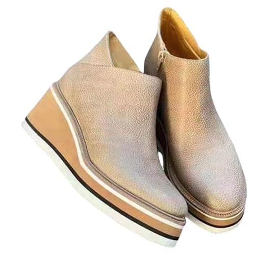 bergxperten OrthoStep - Ergonomischer Schuh zur Schmerzlinderung Damenstiefel für Herbst und Winter - Dicke Sohle, Leder von bergxperten