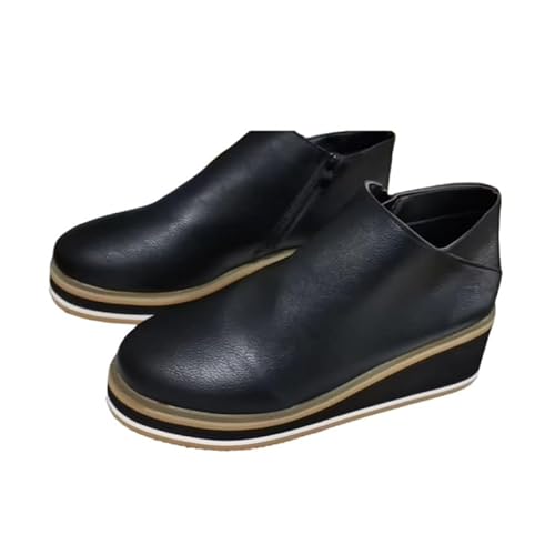 bergxperten OrthoStep - Ergonomischer Schuh zur Schmerzlinderung Damenstiefel für Herbst und Winter - Dicke Sohle, Leder von bergxperten