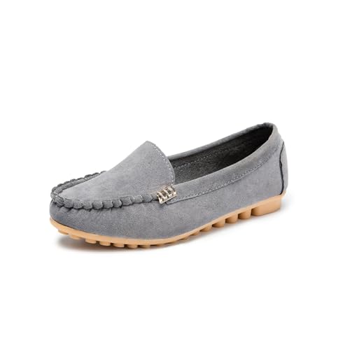 bergxperten OrthoSun - ergonomische, rutschfeste & schmerzlindernde Komfortschuhe für Damen Damen Klassische Wildleder - Textil Loafers - Gemütliche Flache Mokassins Slippers und Halbschuhe von bergxperten