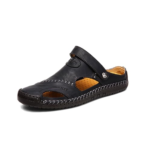 bergxperten PODOback Orthopädische Ledersandalen Asifn Herren Leder Sport Sandalen für Haus und Outdoor - Sommerwandern, Strand, Fischer, Anti - Rutsch, Leichte Atmungsaktivität von bergxperten