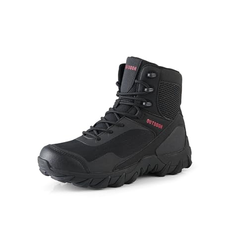 bergxperten TacticStep - Taktischer, Ergonomischer & Wasserdichter Outdoor-Stiefel Herren militärische taktische Stiefel - verschleißfeste, wasserdichte, rutschfeste Wüsten von bergxperten