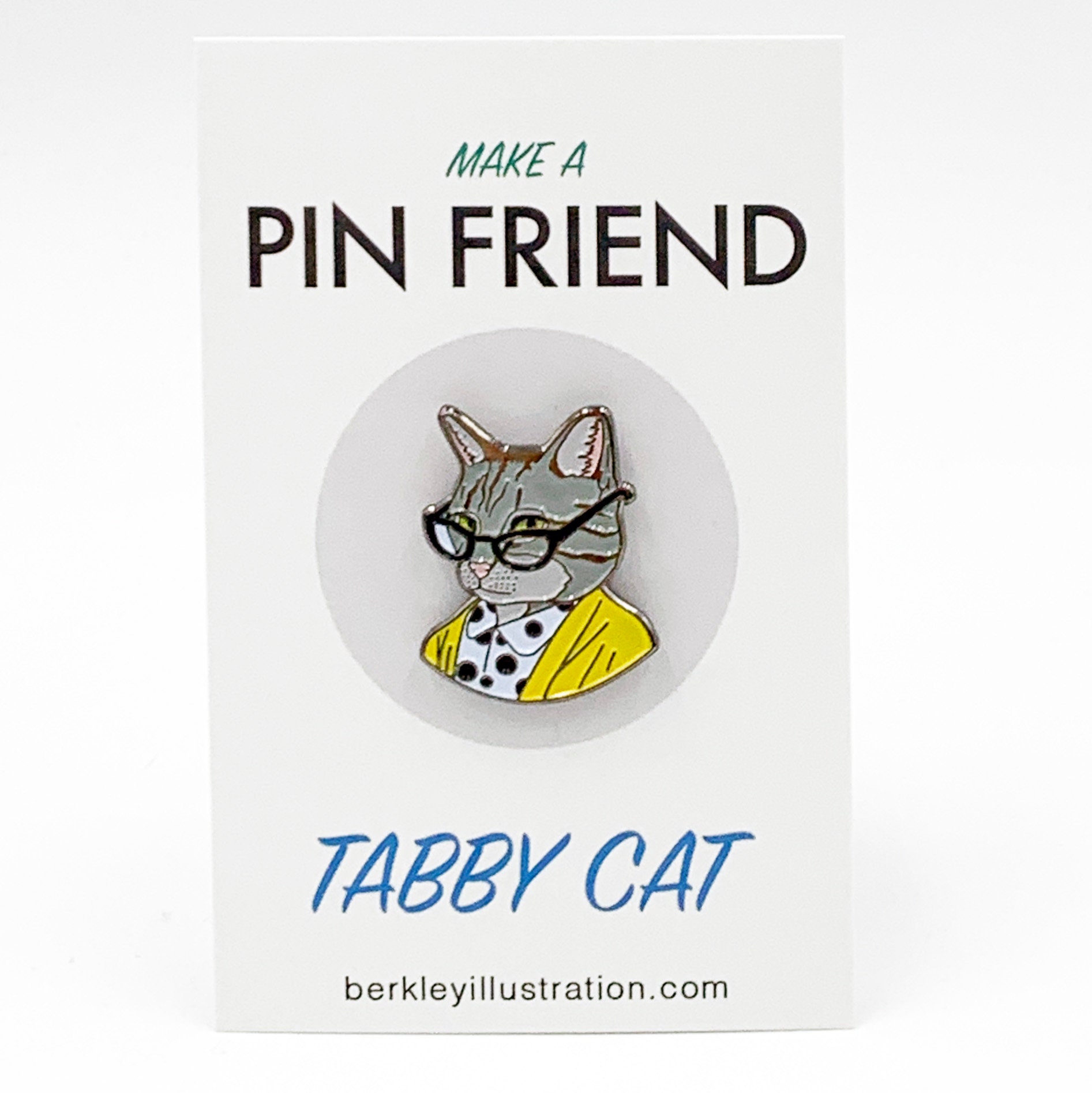 Emaille Pin - Bibliothek Katze Getigerte Rayan Berkley Illustration Anstecker Elegante Tiere Geschenk Für Sie Geek Chic Mit Brille Emaille Pin - Bibliothek Katze Getigerte Rayan Berkley Illustration Anstecker Elegante Tiere Geschenk Für Sie Geek Chic Mit Brille von berkleyillustration