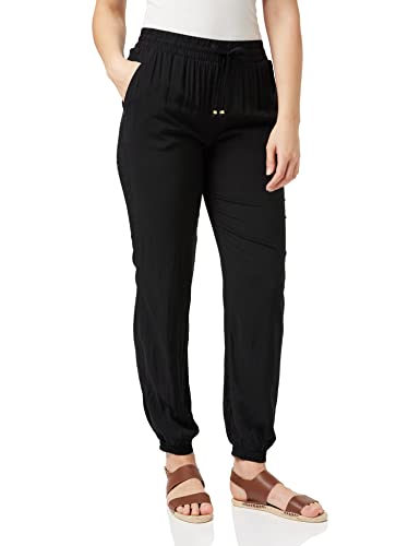 Berydale lässige Sommerhose Damen, Schwarz, 38 von berydale